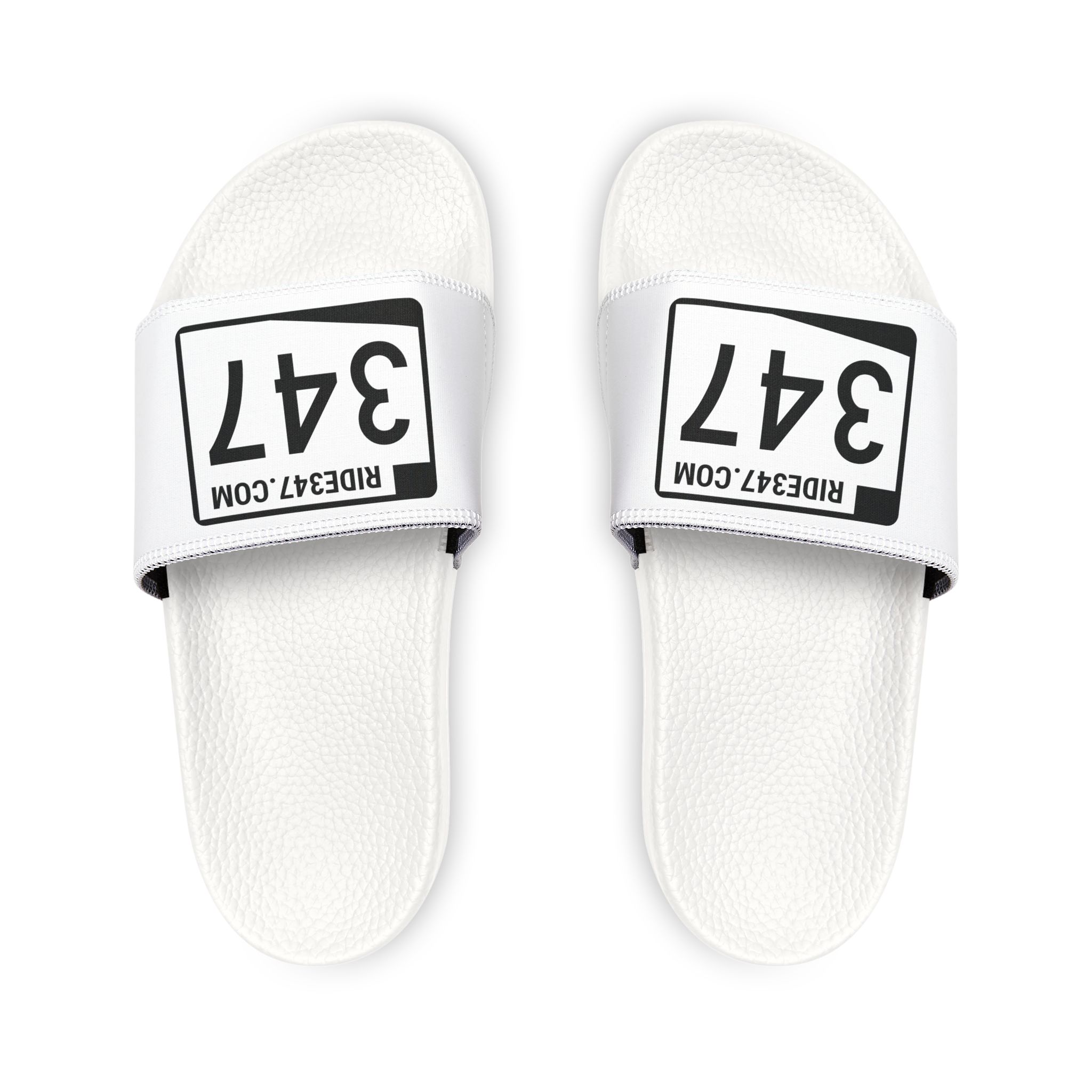 Men's Sandals — White RIDE 347 Slides - Image 2