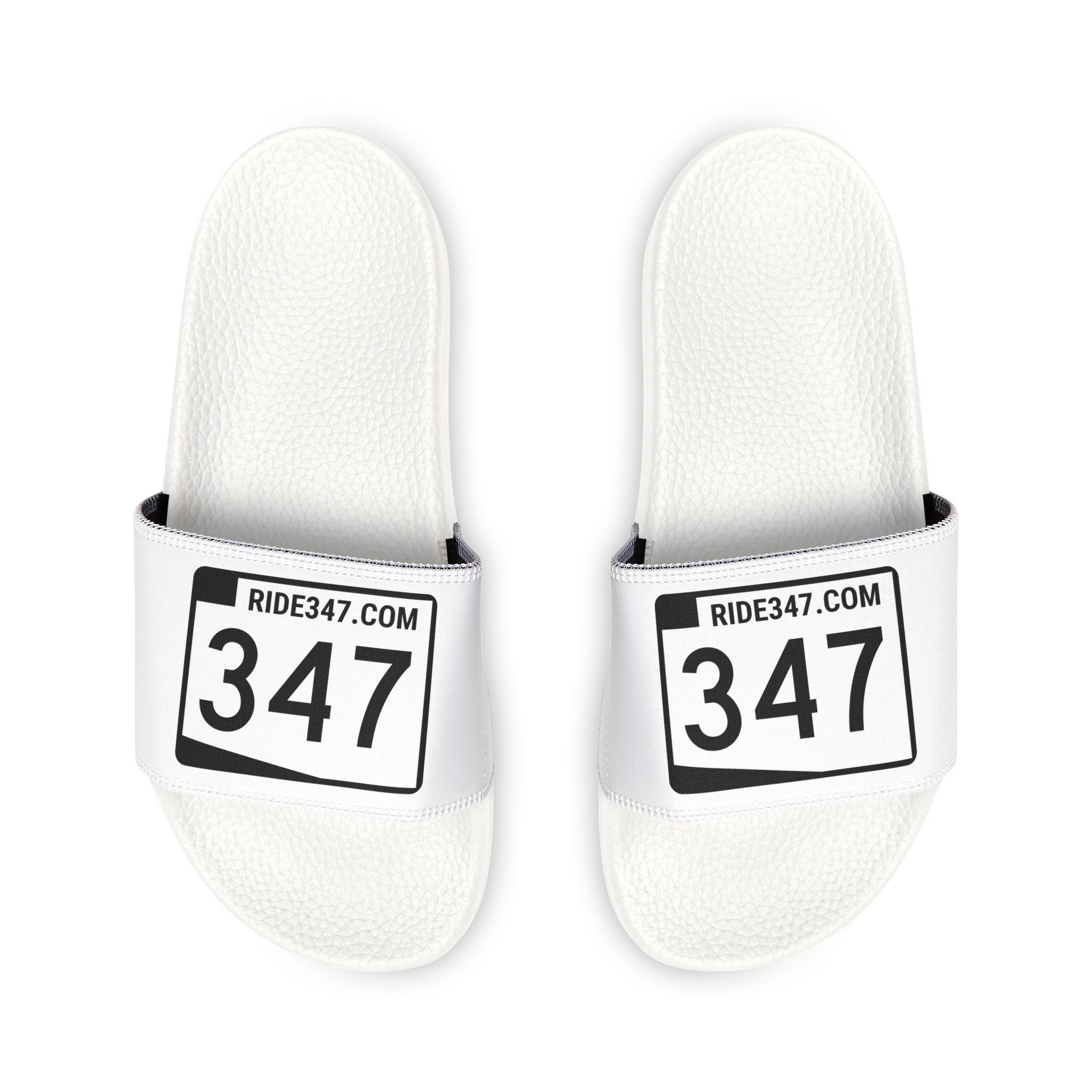 Men's Sandals — White RIDE 347 Slides - Image 3