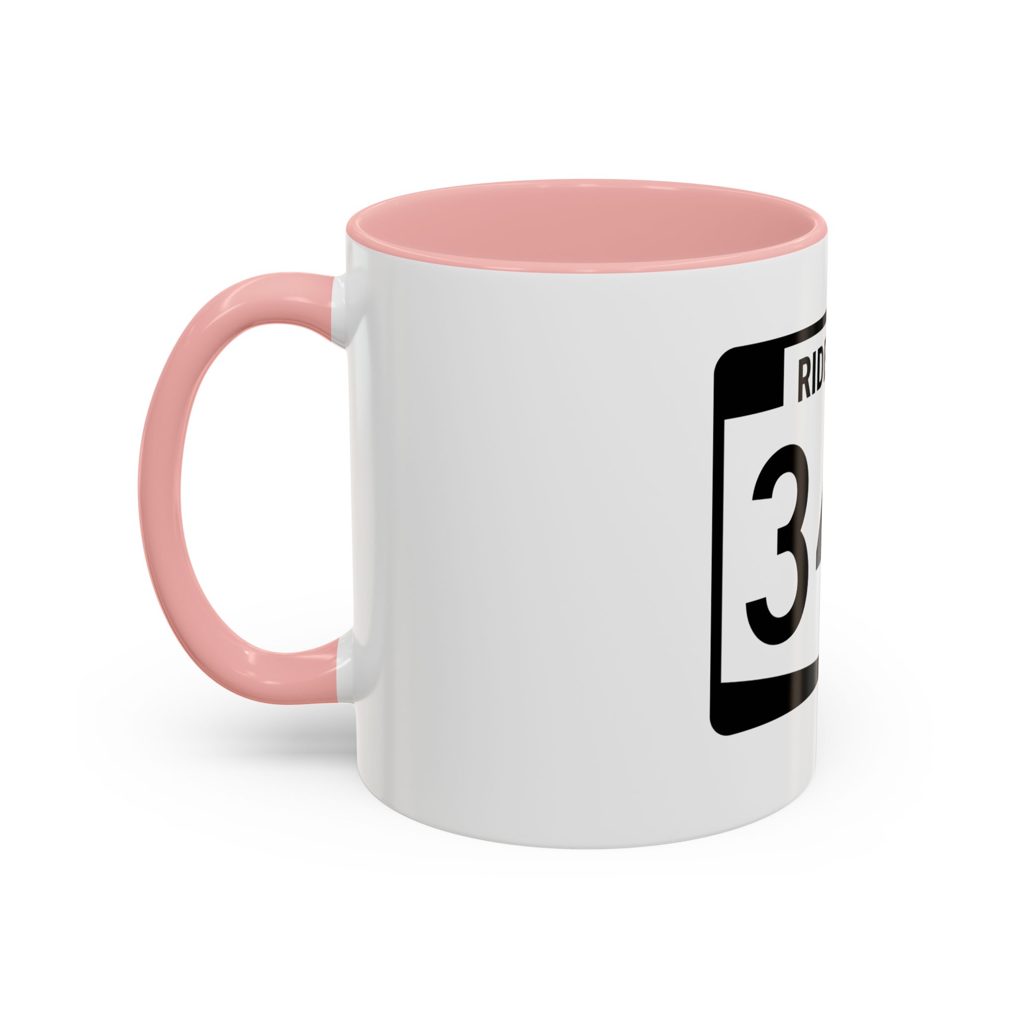 Coffee Mug — RIDE347 Racing Number Accent Mug - Image 11