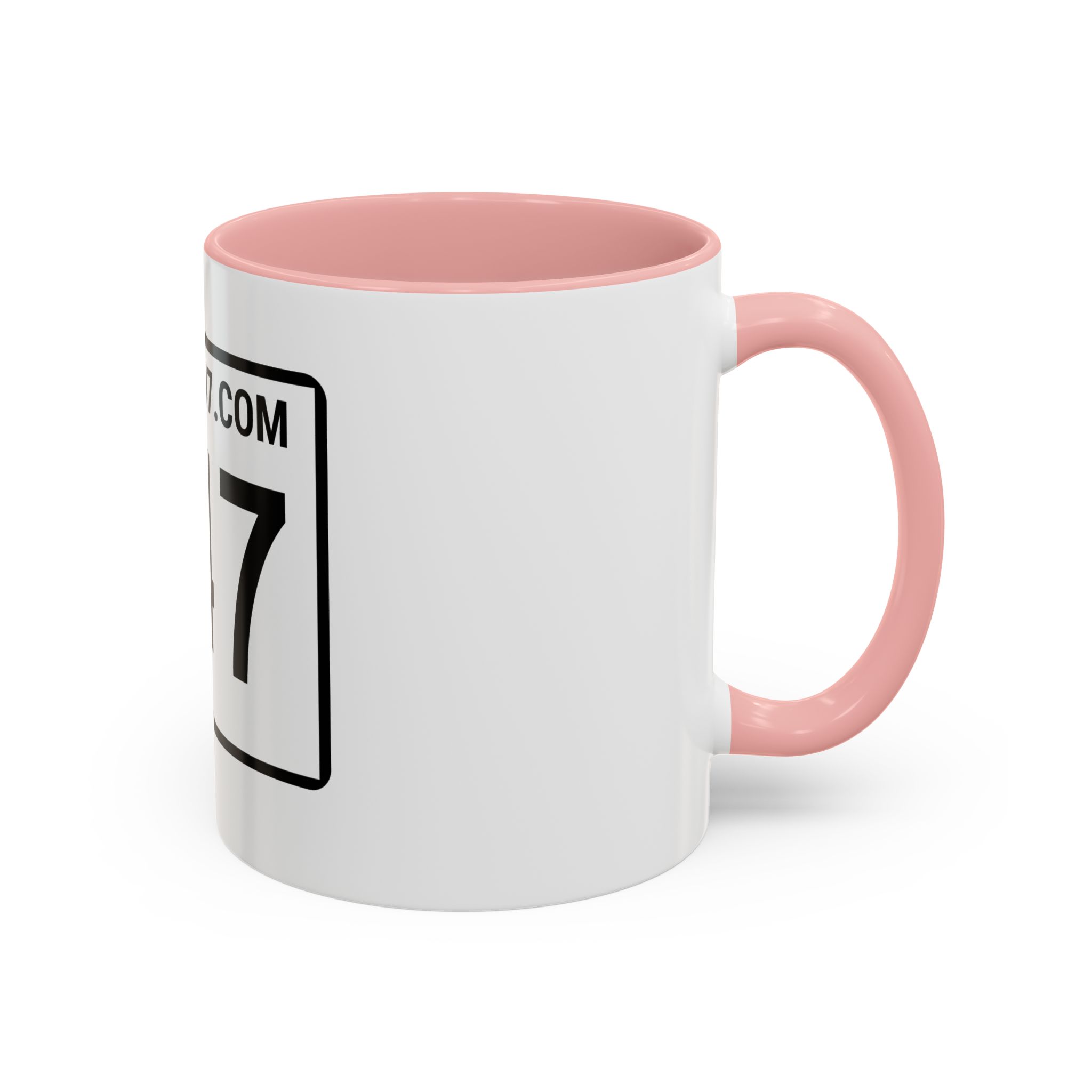 Coffee Mug — RIDE347 Racing Number Accent Mug - Image 10