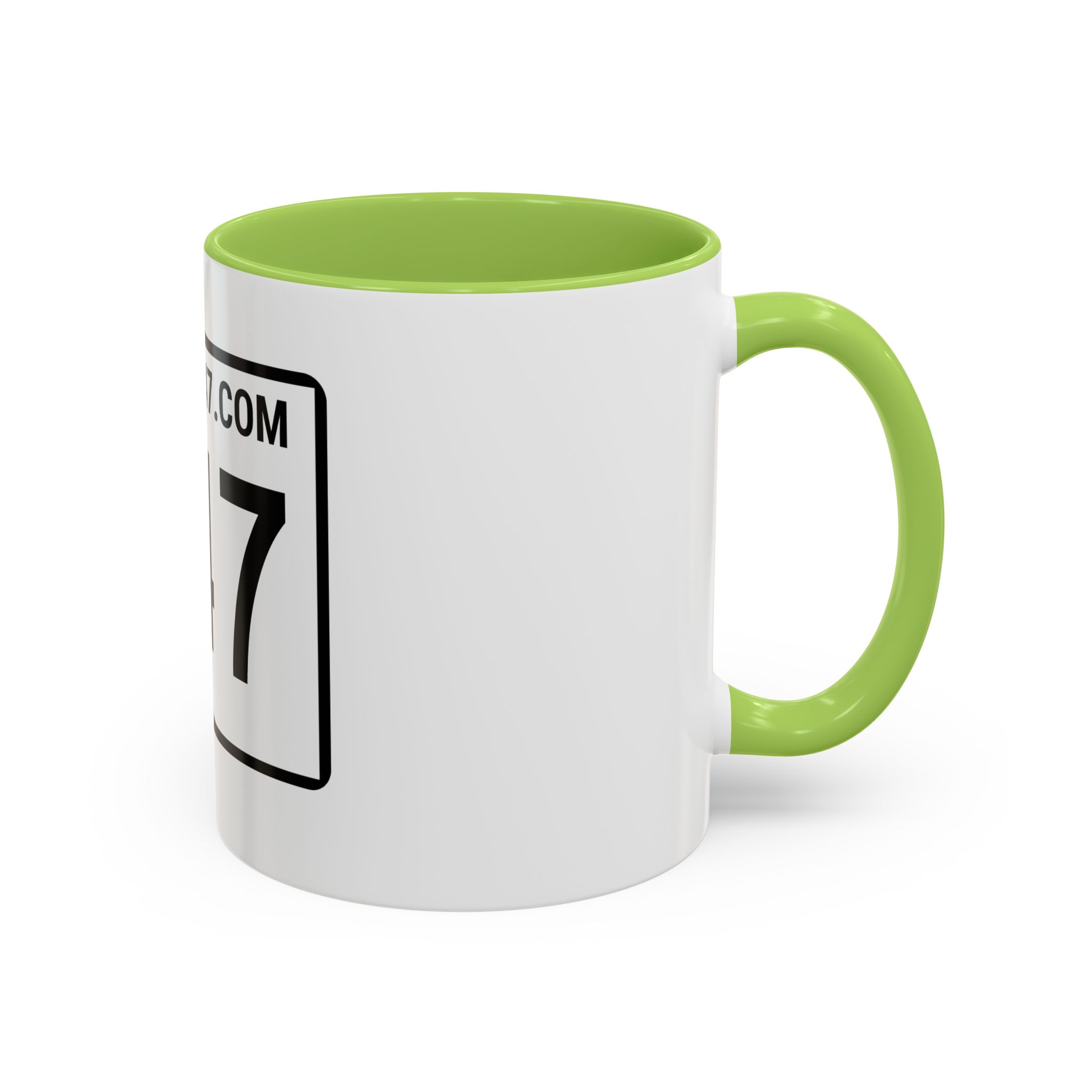 Coffee Mug — RIDE347 Racing Number Accent Mug - Image 30