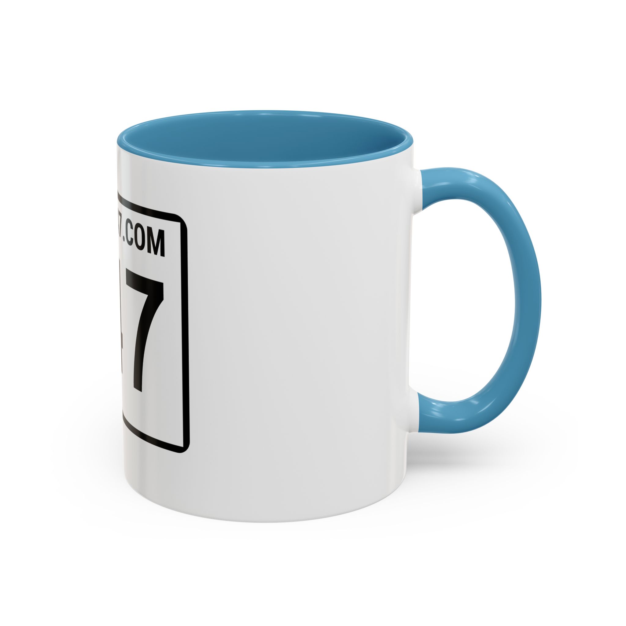 Coffee Mug — RIDE347 Racing Number Accent Mug - Image 18