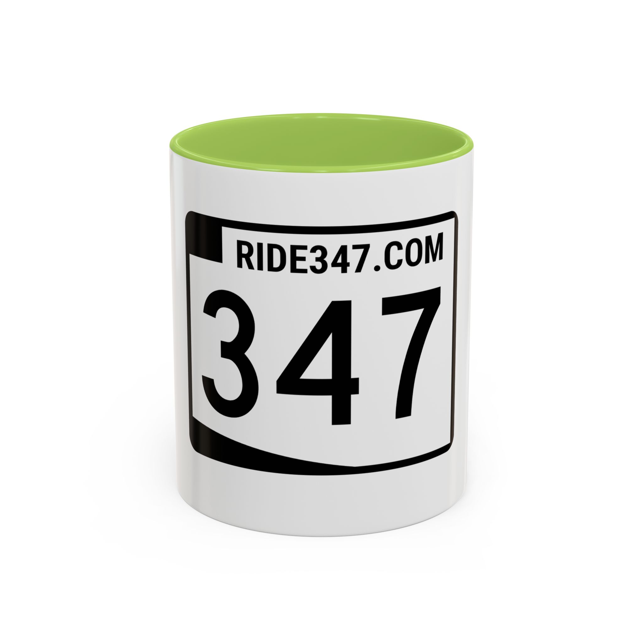 Coffee Mug — RIDE347 Racing Number Accent Mug - Image 29